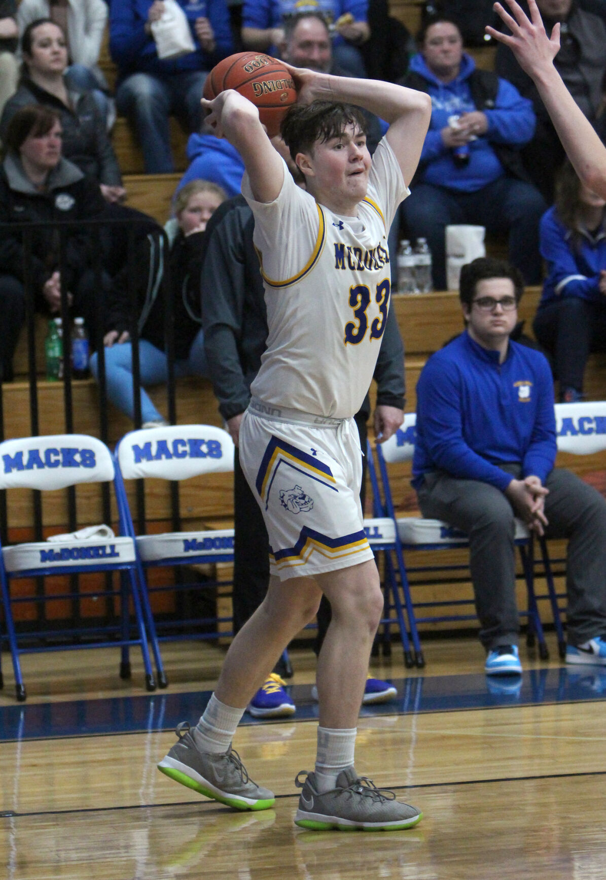 Prairie Farm at McDonell boys basketball 3-1-22